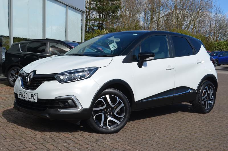 2020 20 Renault Captur 0.9 Tce 90 Iconic 5dr  Manual In Arctic White