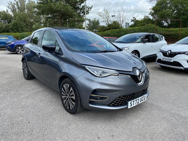2022 72 Renault Zoe 100kw Techno R135 50kwh Boost Charge 5dr Auto Electric Automatic In Shadow Grey