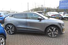 2023 73 Renault Megane E-tech Ev60 160kw Iconic 60kwh Optimum Charge 5dr Auto Electric Automatic In Grey/black