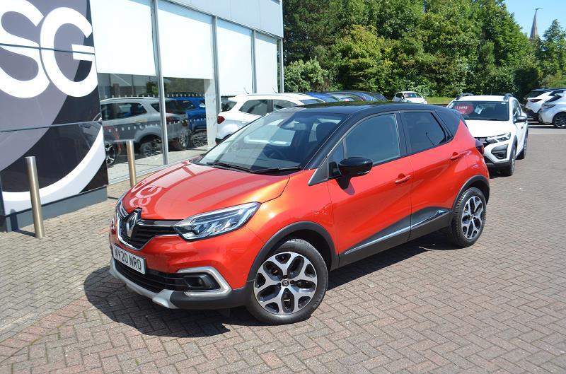 2020 20 Renault Captur 1.3 Tce 130 Gt Line 5dr Petrol Manual In Red With Black Roof