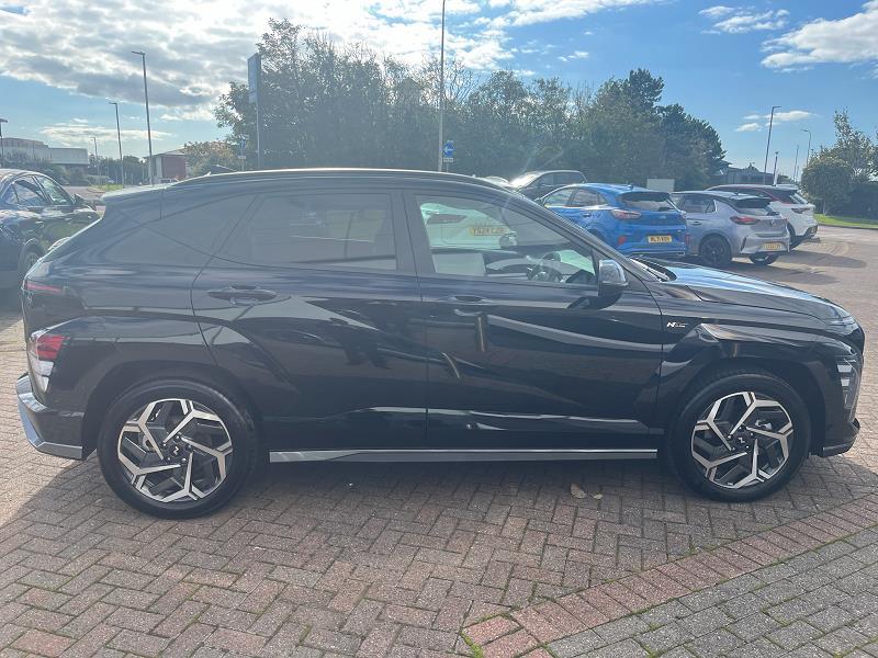 2024 74 Hyundai Kona 1.6 Hybrid 129 N Line 5dr Dct Hybrid Electric Automatic In Black