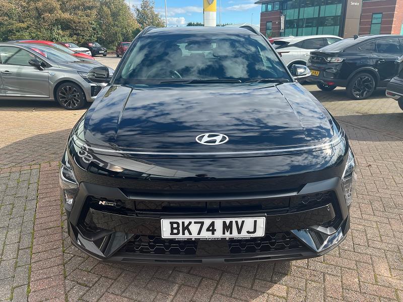 2024 74 Hyundai Kona 1.6 Hybrid 129 N Line 5dr Dct Hybrid Electric Automatic In Black