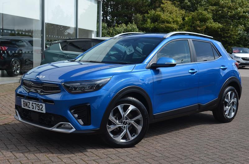 2023 73 Kia Stonic 1.0t Gdi 48v Gt-line S 5dr Dct Hybrid Electric Automatic In Blue