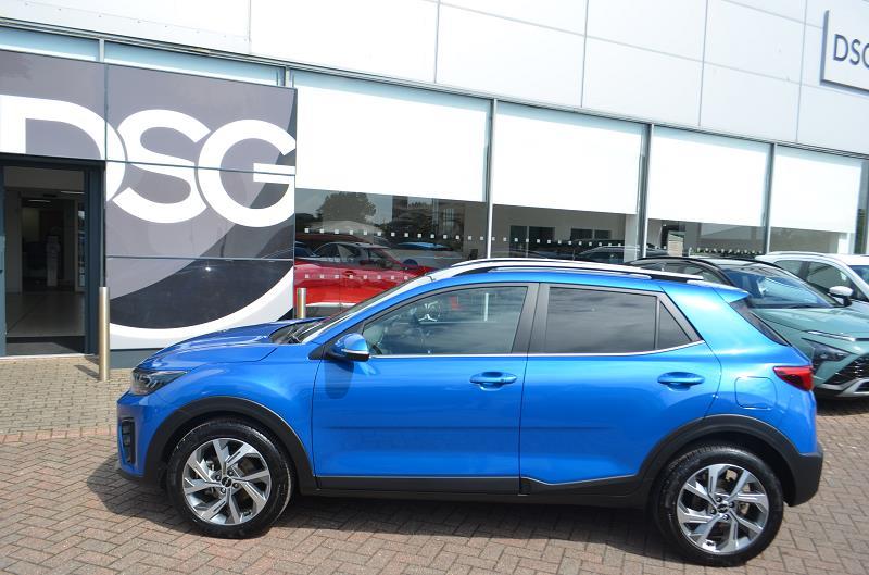 2023 73 Kia Stonic 1.0t Gdi 48v Gt-line S 5dr Dct Hybrid Electric Automatic In Blue