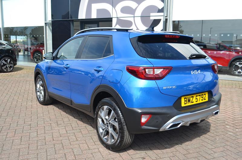 2023 73 Kia Stonic 1.0t Gdi 48v Gt-line S 5dr Dct Hybrid Electric Automatic In Blue