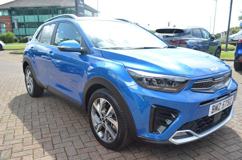 2023 73 Kia Stonic 1.0t Gdi 48v Gt-line S 5dr Dct Hybrid Electric Automatic In Blue