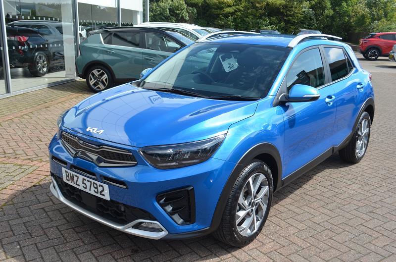 2023 73 Kia Stonic 1.0t Gdi 48v Gt-line S 5dr Dct Hybrid Electric Automatic In Blue
