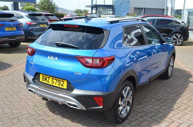 2023 73 Kia Stonic 1.0t Gdi 48v Gt-line S 5dr Dct Hybrid Electric Automatic In Blue