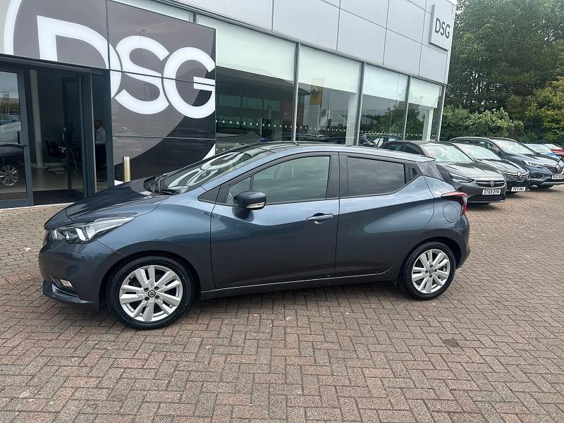 2019 69 Nissan Micra 1.0 Ig-t 100 Acenta 5dr Xtronic Petrol Automatic In Grey