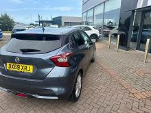 2019 69 Nissan Micra 1.0 Ig-t 100 Acenta 5dr Xtronic Petrol Automatic In Grey