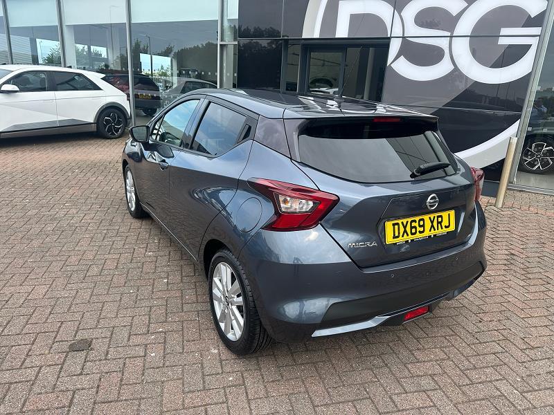 2019 69 Nissan Micra 1.0 Ig-t 100 Acenta 5dr Xtronic Petrol Automatic In Grey