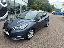 2019 69 Nissan Micra 1.0 Ig-t 100 Acenta 5dr Xtronic Petrol Automatic In Grey