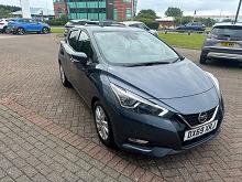 2019 69 Nissan Micra 1.0 Ig-t 100 Acenta 5dr Xtronic Petrol Automatic In Grey
