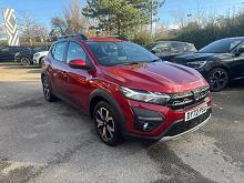2022 72 Dacia Sandero Stepway 1.0 Tce Prestige 5dr Cvt Petrol Automatic In Red