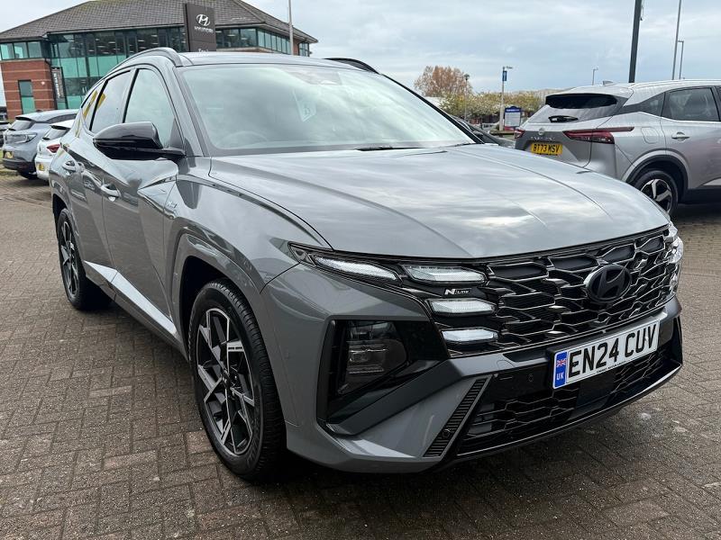 2024 24 Hyundai Tucson 1.6t N Line S 5dr Petrol Manual In Shadow Grey