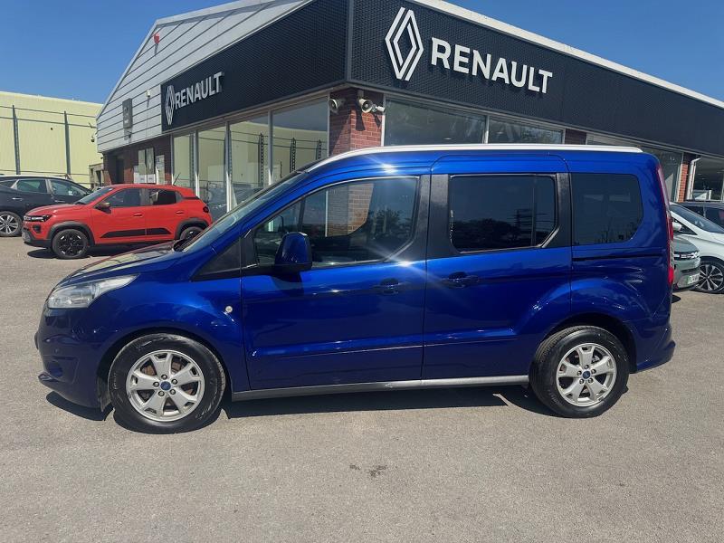 2017 17 Ford Tourneo Connect 1.5 Tdci 120 Titanium 5dr Powershift Wheelchair Adapted Vehicle Diesel Automatic In Blue