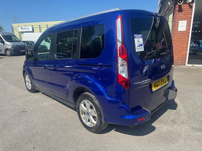 2017 17 Ford Tourneo Connect 1.5 Tdci 120 Titanium 5dr Powershift Wheelchair Adapted Vehicle Diesel Automatic In Blue