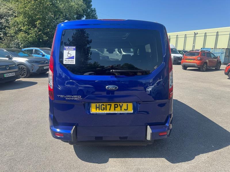 2017 17 Ford Tourneo Connect 1.5 Tdci 120 Titanium 5dr Powershift Wheelchair Adapted Vehicle Diesel Automatic In Blue
