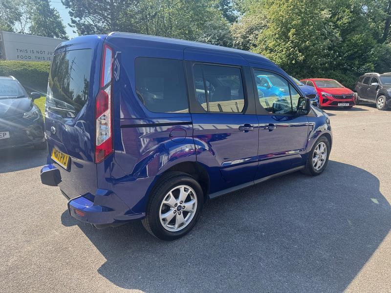 2017 17 Ford Tourneo Connect 1.5 Tdci 120 Titanium 5dr Powershift Wheelchair Adapted Vehicle Diesel Automatic In Blue