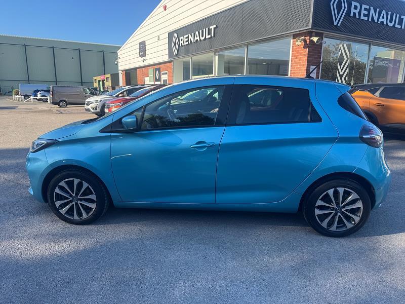 2020 70 Renault Zoe 100kw I Gt Line R135 50kwh Rapid Charge 5dr Auto Electric Automatic In Blue
