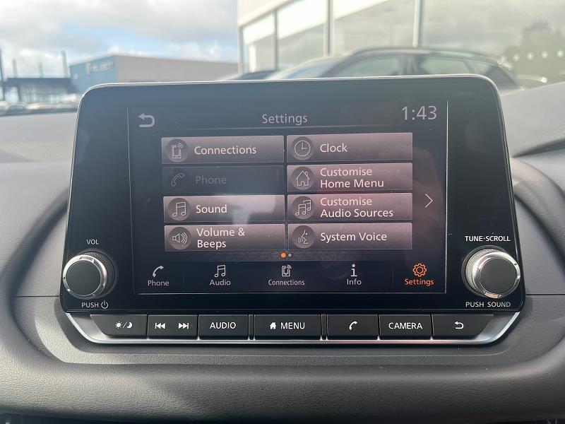 2022 72 Nissan Qashqai 1.3 Dig-t Mh 158 Acenta Premium 5dr Xtronic Hybrid Electric Automatic In Silver