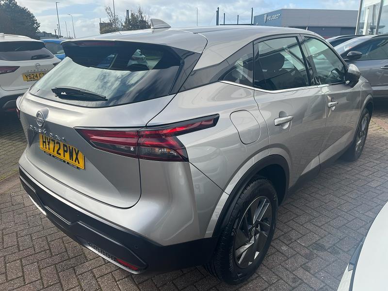 2022 72 Nissan Qashqai 1.3 Dig-t Mh 158 Acenta Premium 5dr Xtronic Hybrid Electric Automatic In Silver