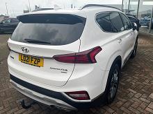 2021 21 Hyundai Santa Fe 2.2 Crdi Premium Se 5dr 4wd Auto Diesel Automatic In White
