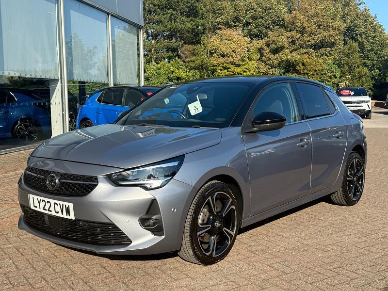 2022 22 Vauxhall Corsa 1.2 Turbo Ultimate 5dr Auto Petrol Automatic In Grey