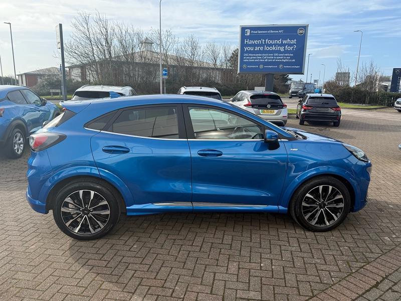 2021 71 Ford Puma 1.0 Ecoboost Hybr Mhev 155 St-line Vignale 5dr Dct Petrol Automatic In Blue
