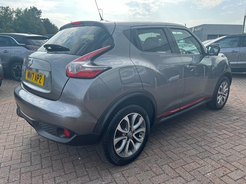 2017 17 Nissan Juke Tekna Dci Diesel Manual In Grey