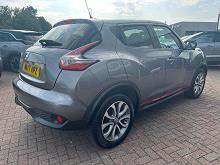 2017 17 Nissan Juke Tekna Dci Diesel Manual In Grey