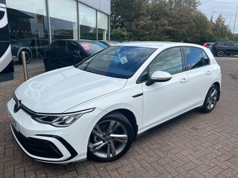 2022 72 Volkswagen Golf 1.5 Etsi 150 R-line 5dr Dsg Hybrid Electric Automatic In White