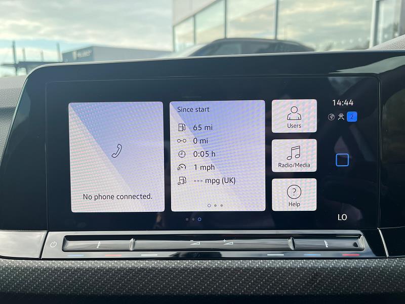 2022 72 Volkswagen Golf 1.5 Etsi 150 R-line 5dr Dsg Hybrid Electric Automatic In White