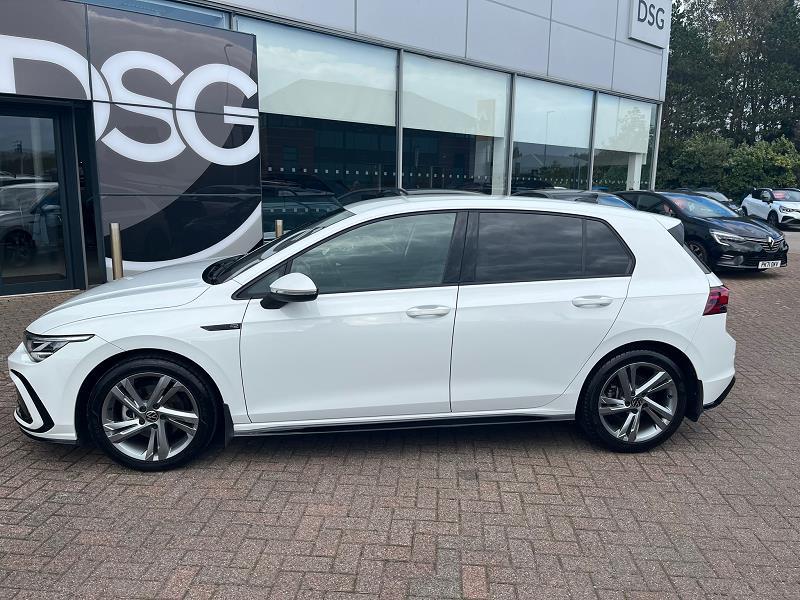 2022 72 Volkswagen Golf 1.5 Etsi 150 R-line 5dr Dsg Hybrid Electric Automatic In White