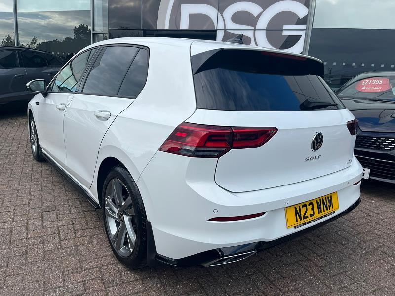 2022 72 Volkswagen Golf 1.5 Etsi 150 R-line 5dr Dsg Hybrid Electric Automatic In White