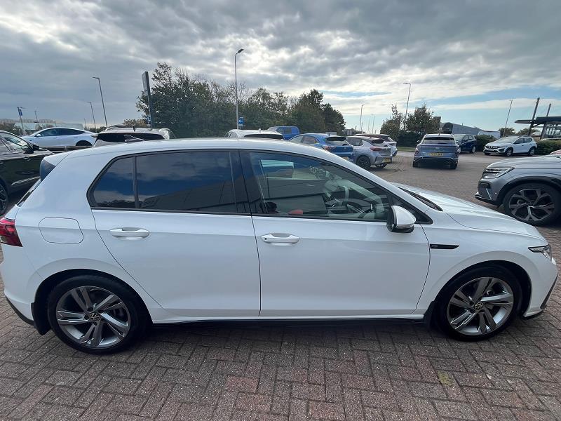 2022 72 Volkswagen Golf 1.5 Etsi 150 R-line 5dr Dsg Hybrid Electric Automatic In White