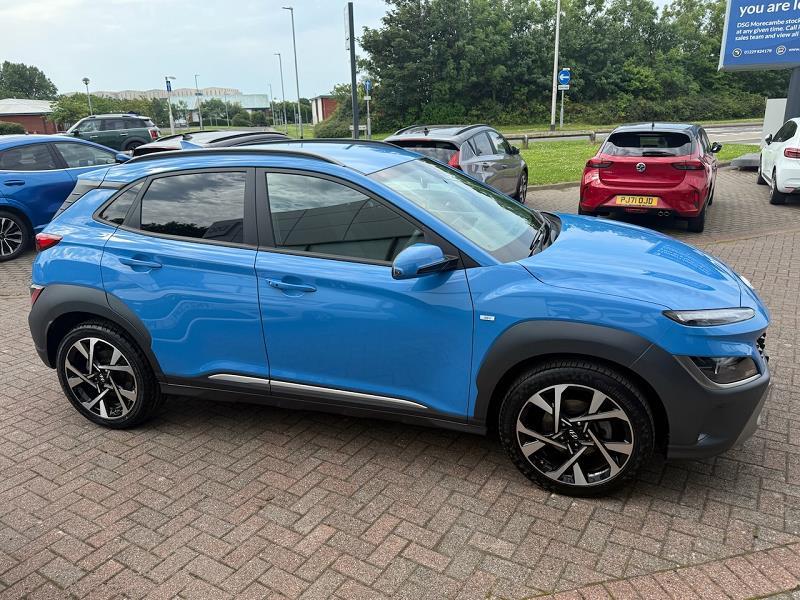 2022 22 Hyundai Kona 1.0 Tgdi 48v Mhev Premium 5dr Hybrid Electric Manual In Surfy Blue