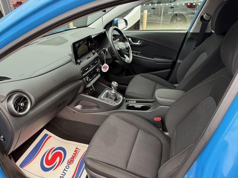 2022 22 Hyundai Kona 1.0 Tgdi 48v Mhev Premium 5dr Hybrid Electric Manual In Surfy Blue