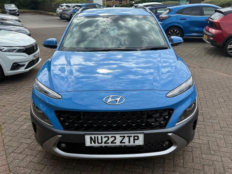 2022 22 Hyundai Kona 1.0 Tgdi 48v Mhev Premium 5dr Hybrid Electric Manual In Surfy Blue