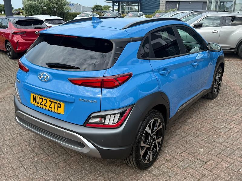 2022 22 Hyundai Kona 1.0 Tgdi 48v Mhev Premium 5dr Hybrid Electric Manual In Surfy Blue