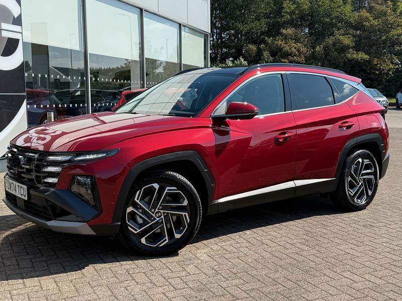 2025 74 Hyundai Tucson 1.6t Plug-in Hybrid Ultimate 5dr Auto Hybrid Electric Automatic In Red