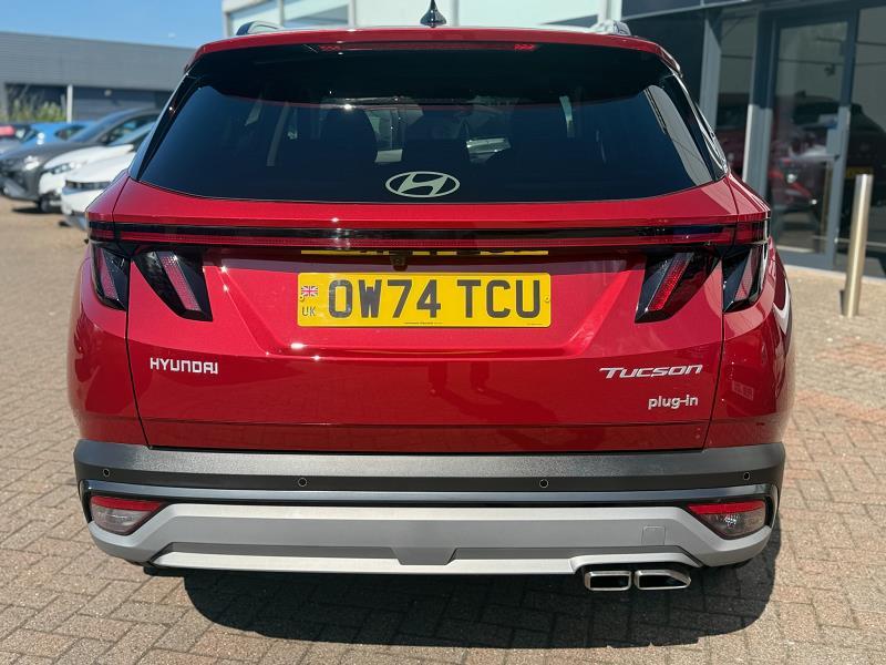 2025 74 Hyundai Tucson 1.6t Plug-in Hybrid Ultimate 5dr Auto Hybrid Electric Automatic In Red