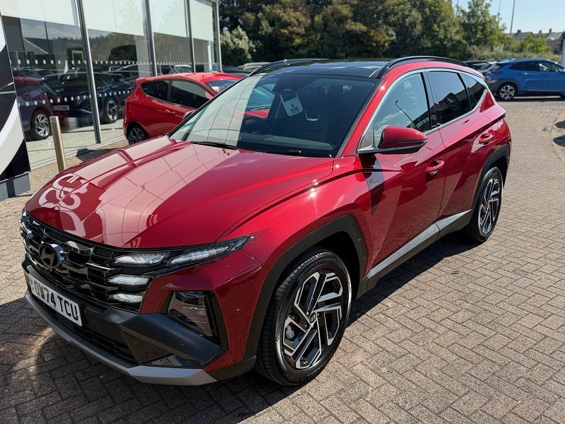 2025 74 Hyundai Tucson 1.6t Plug-in Hybrid Ultimate 5dr Auto Hybrid Electric Automatic In Red