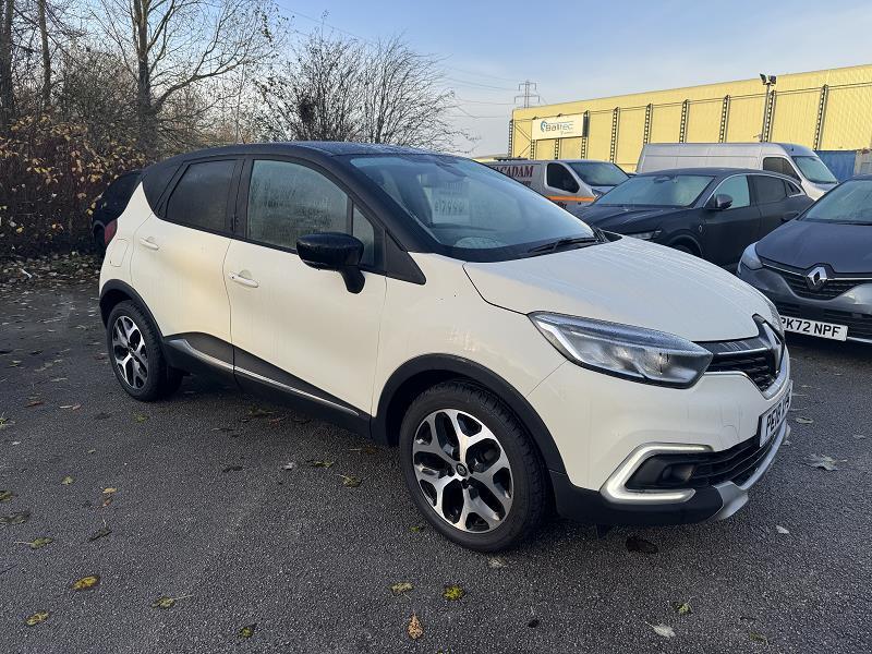 2018 18 Renault Captur 0.9 Tce 90 Signature X Nav 5dr Petrol Manual In Ivory