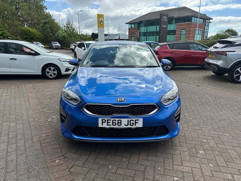 2018 68 Kia Ceed 1.4t Gdi Isg Blue Edition 5dr Petrol Manual In Blue