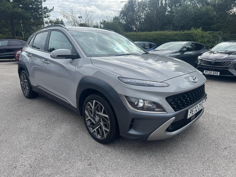 2022 72 Hyundai Kona 1.6 Gdi Hybrid Premium 5dr Dct Hybrid Petrol Automatic In Cyber Grey