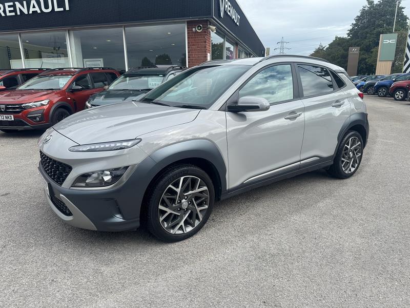 2022 72 Hyundai Kona 1.6 Gdi Hybrid Premium 5dr Dct Hybrid Petrol Automatic In Cyber Grey
