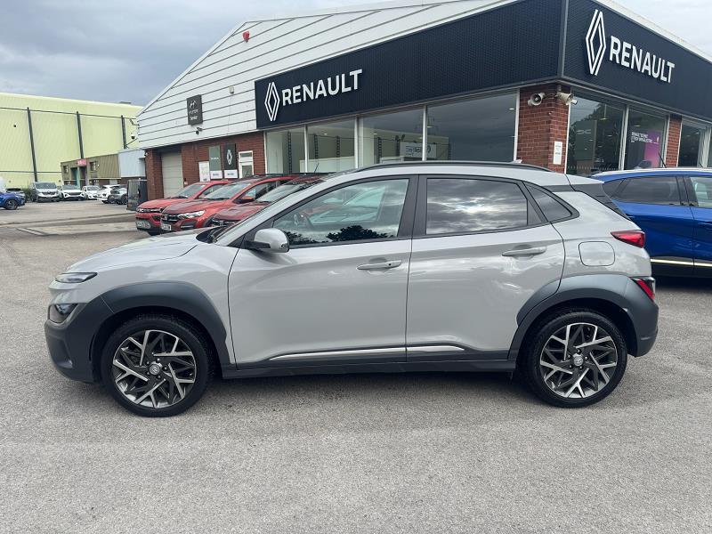 2022 72 Hyundai Kona 1.6 Gdi Hybrid Premium 5dr Dct Hybrid Petrol Automatic In Cyber Grey