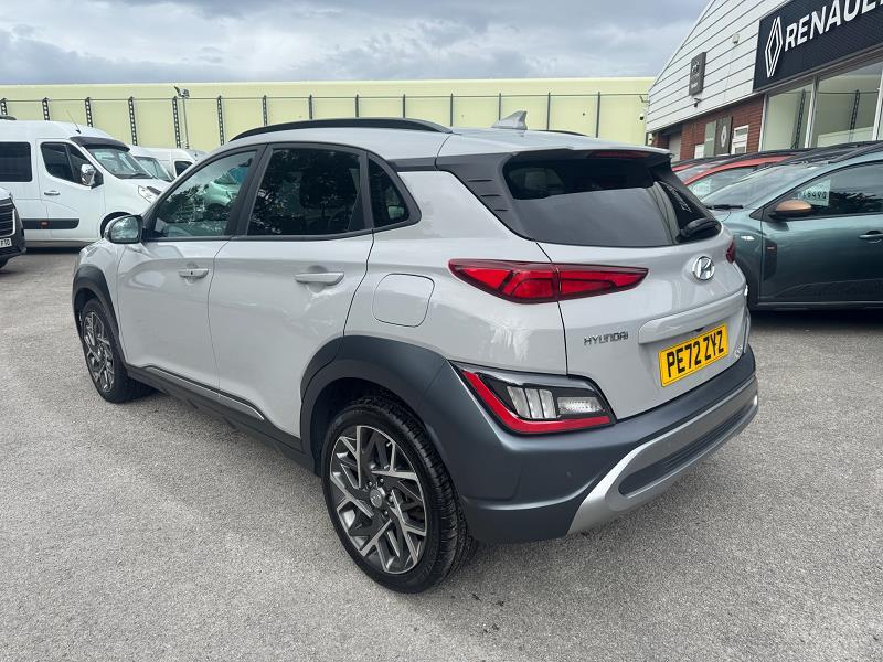 2022 72 Hyundai Kona 1.6 Gdi Hybrid Premium 5dr Dct Hybrid Petrol Automatic In Cyber Grey