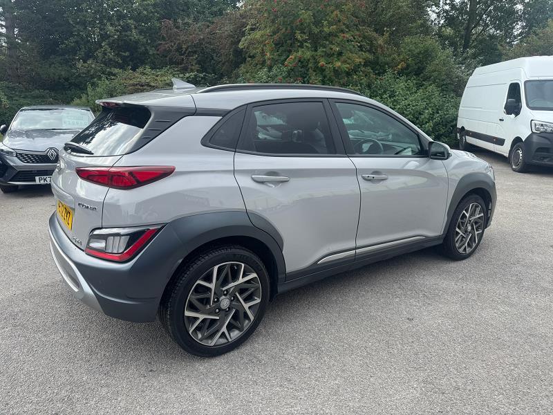 2022 72 Hyundai Kona 1.6 Gdi Hybrid Premium 5dr Dct Hybrid Petrol Automatic In Cyber Grey
